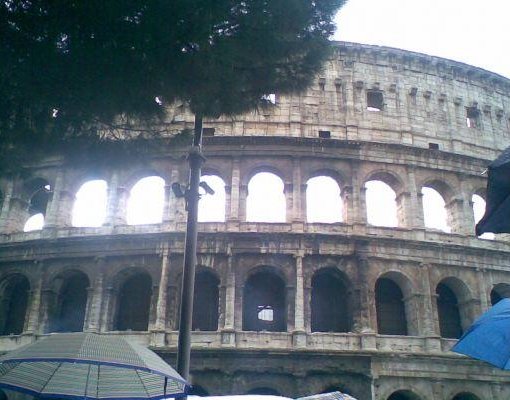 Photo of the Colosseum in Rome, Italy., Rome Italy