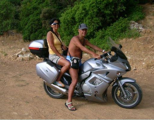 Ready for a bike trip around the island, Greece., Kefalonia Greece