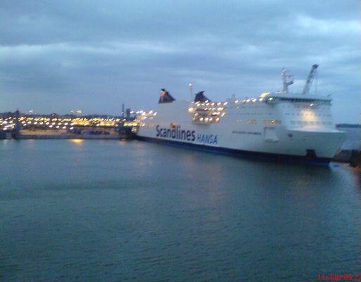 Porsgrunn Norway The Scandline ferries, Norway.