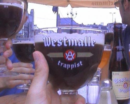 Brussels Belgium Westmalle, the famous Belgium beer.