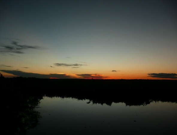 Sunset over the pampas, Rurrenabaque, Bolivia., Bolivia