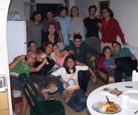 Group of Erasmus students in Malta., Lija Malta