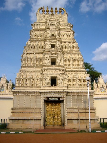 The Sri Bhuvaneswari temple in Mysore, India., Mysore India