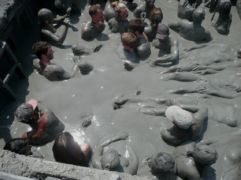 The mud tub of El Totumo in Santa Catalina, Colombia., Colombia