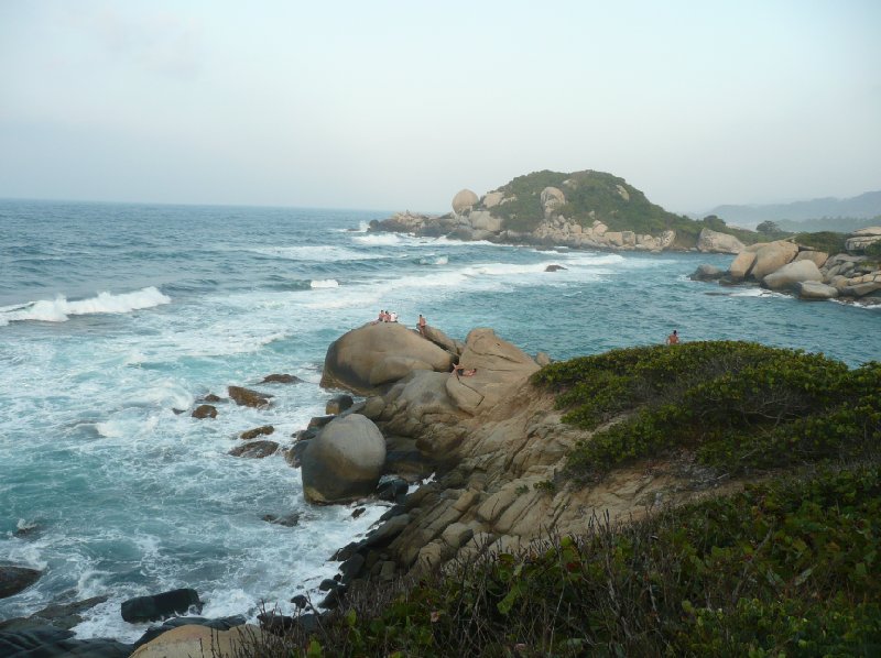 Coastal Cliffs Parque Tayrona, Colombia., Colombia