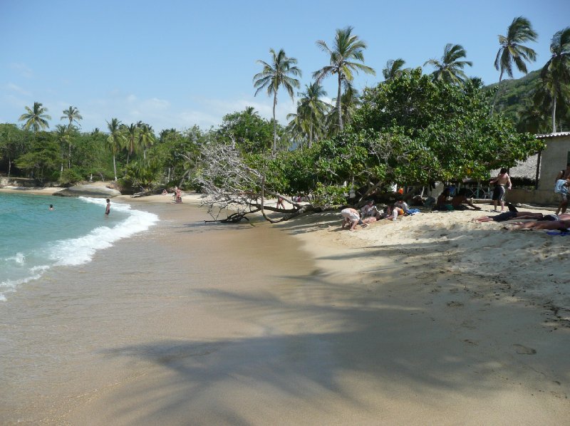 Rainforest beaches in Colombia., Colombia