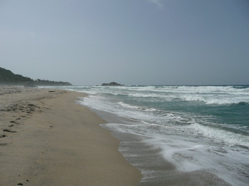 The beaches of Santa Marta, Colombia., Colombia