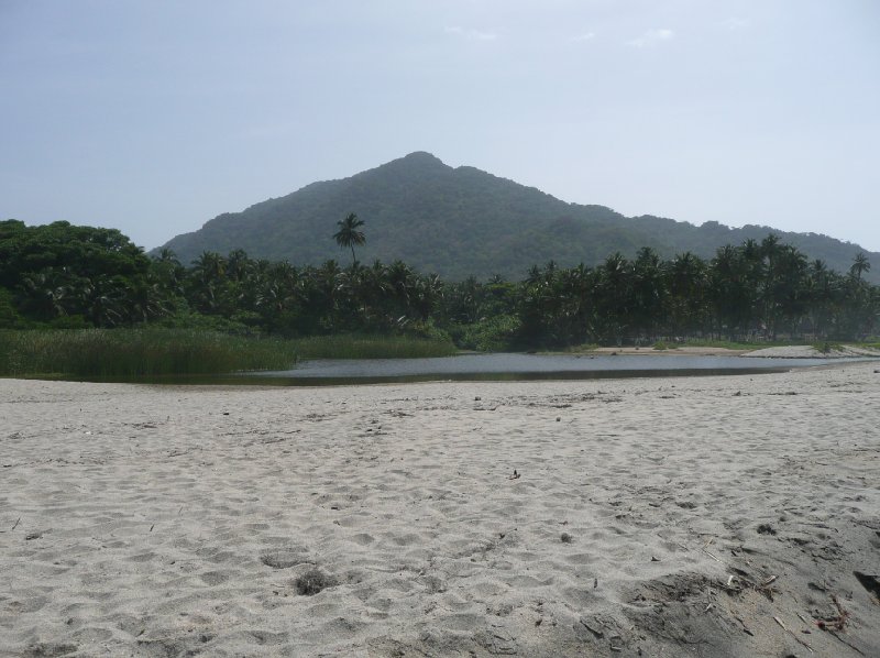 Sand beaches and green forests, Tayrona., Colombia