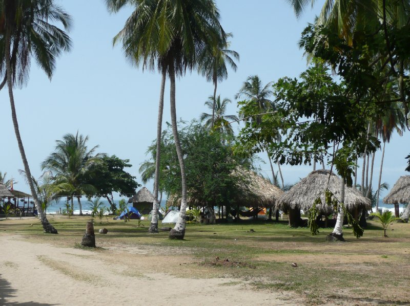 Photos of the El Paraiso Camping in Parque Tayrona., Colombia