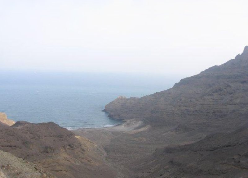 The coastal cliffs of Aden, Yemen, Aden Yemen