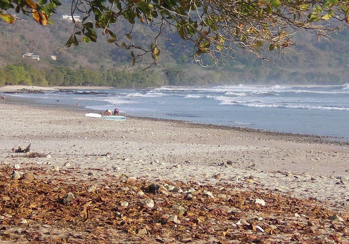 The beaches in Tamarindo, Costa Rica