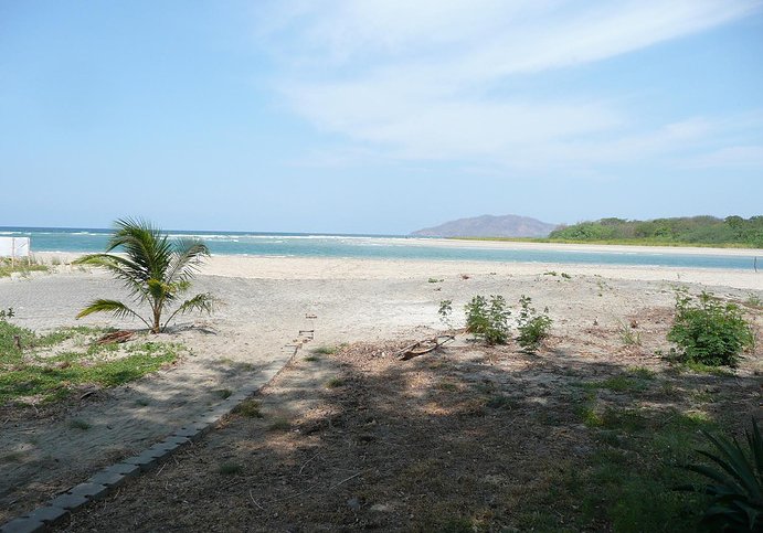 Photos of the beach just outside the hostel, Tamarindo, Costa Rica