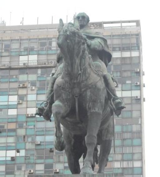 Statue of Jose Gervasio Artigas in Montevideo, Uruguay, Montevideo Uruguay