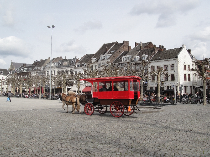 Maastricht Netherlands Horse carriage tour in Maastricht