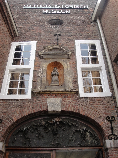 Entrance of the Natuurhistorisch Museum in Maastricht, Maastricht Netherlands