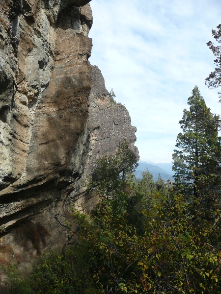 Photos of the rock formation called Cabeza de Indio near El Bolson , El Bolson Argentina