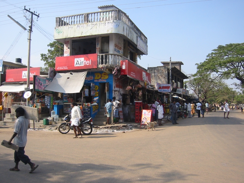 Photos of the shops in Mahabalipuram, India, India