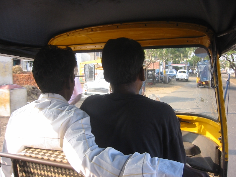 Photos of an indian riksja in Mahabalipuram, India