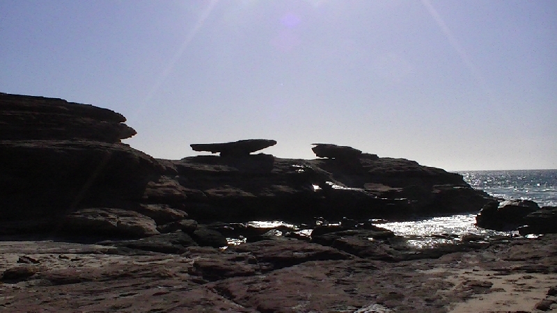 Hike to Mushroom Rock in Kalbarri, Australia