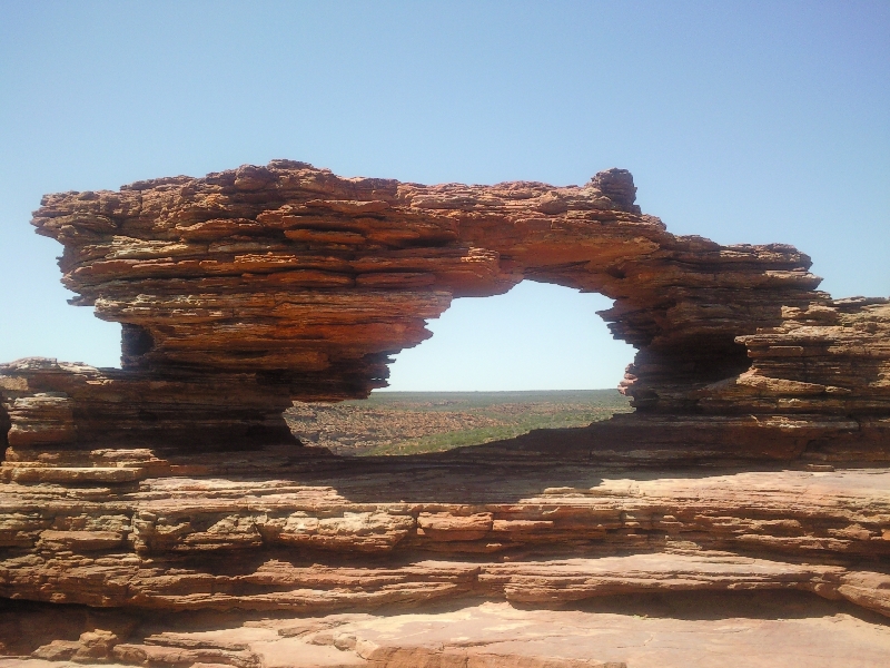 Pictures of Nature's Window in Kalbarri, Kalbarri Australia