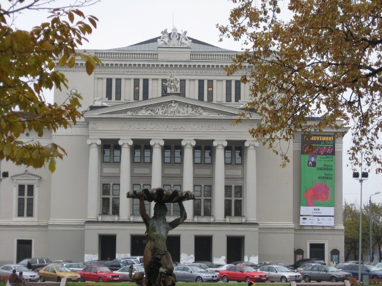 Picture of the Riga Opera House, Latvia