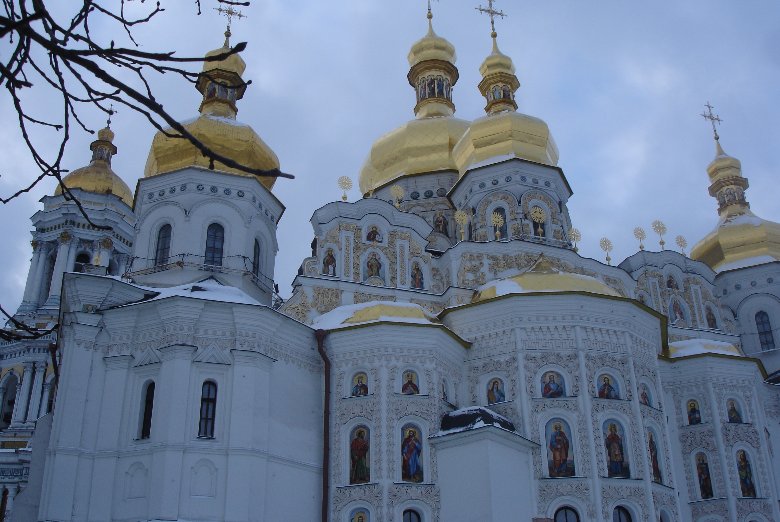 Photos of the Holy Dormition Cathedral of the Kiev Monastery Caves, Kiev Ukraine