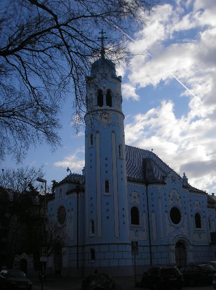 Photos of the Church of St. Elisabeth, Bratislava, Slovakia