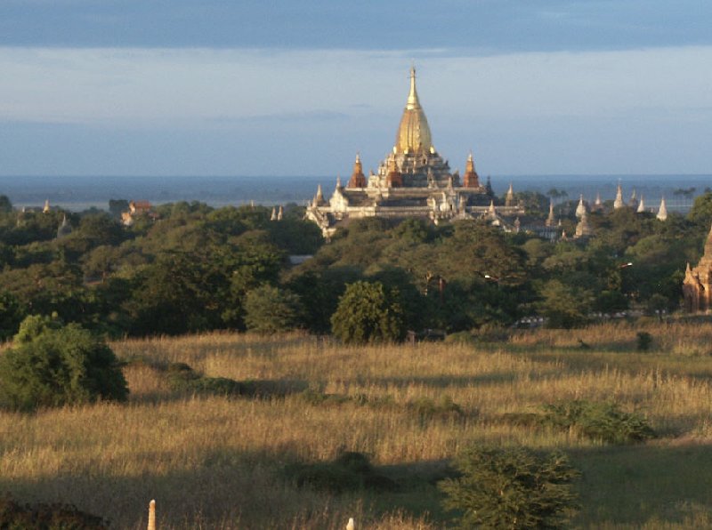 Balloon flight over The Pagoda's of Bagan, Myanmar, Myanmar