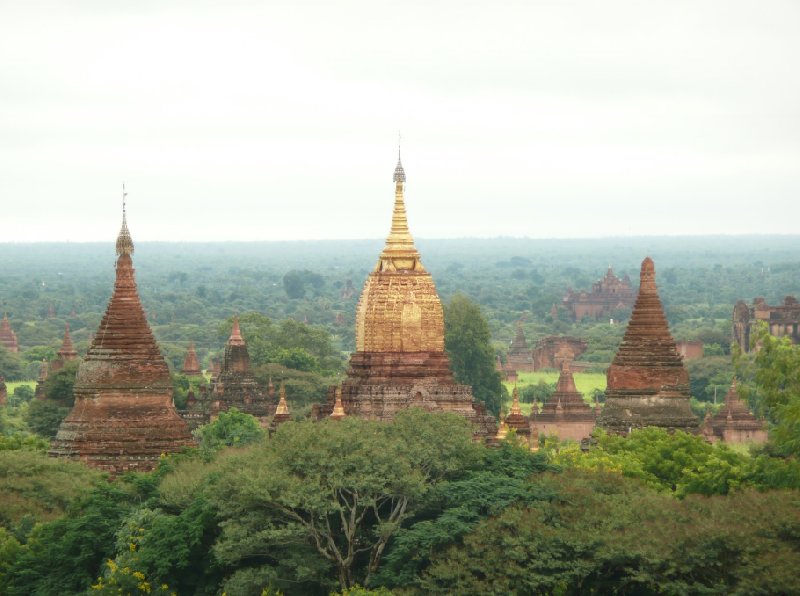 Pictures of The Pagoda's of Bagan, Myanmar, Myanmar