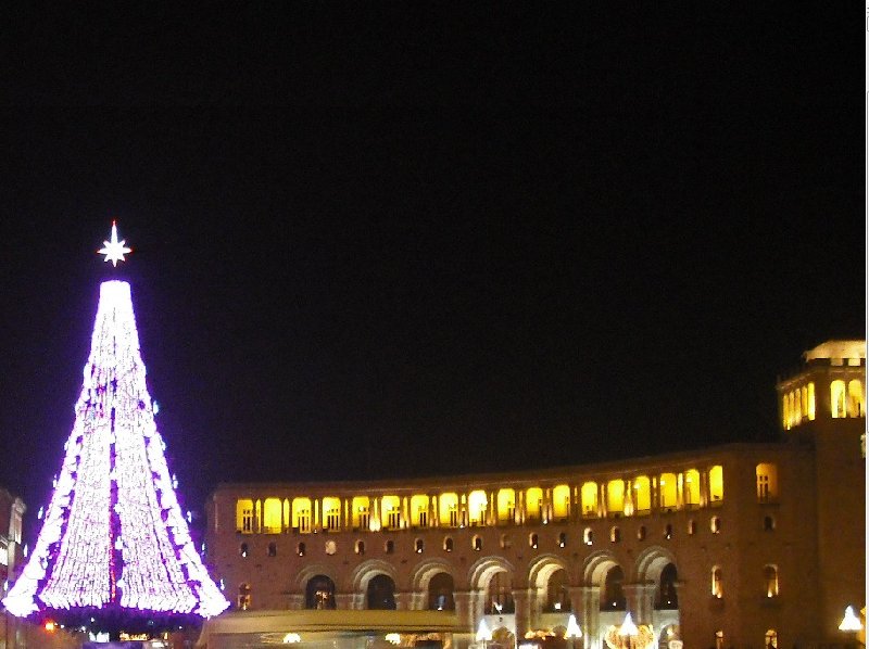 Photos of Christmas in Yerevan, Armenia, Yerevan Armenia
