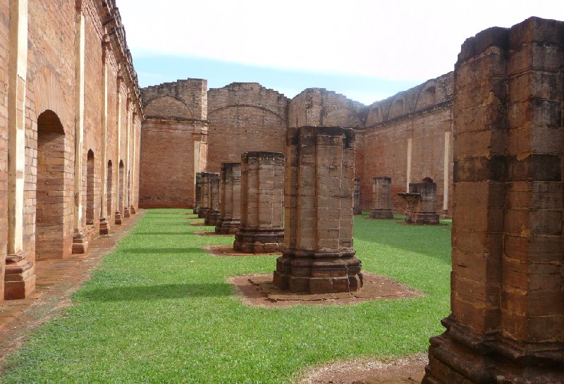 Ruins of the Jesuit Church in Jesus and Trinidad Paraguay, Trinidad Paraguay