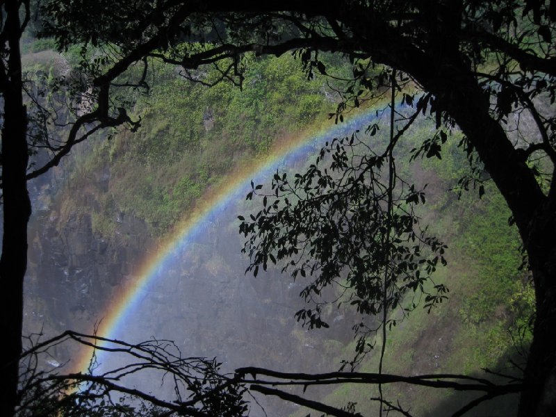 Rainbow at Victoria Falls, Zimbabwe, Victoria Falls Zimbabwe
