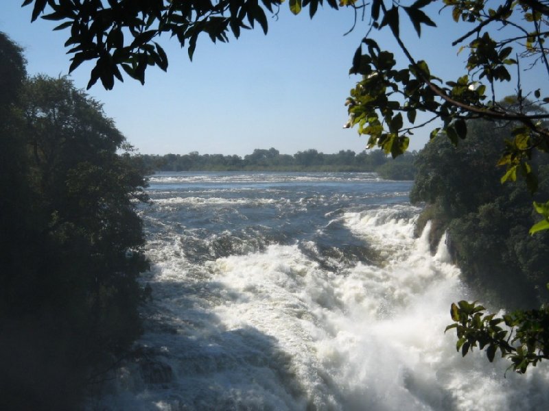 View of the Victoria Falls, Zimbabwe