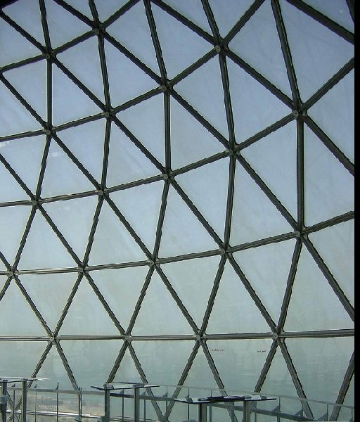 The observation deck of the Kuwait Towers, Kuwait