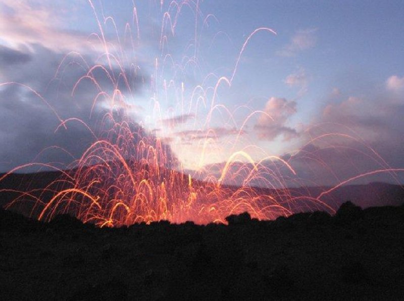 Photos of the Yasur Vulcano, Vanuatu, Vanuatu