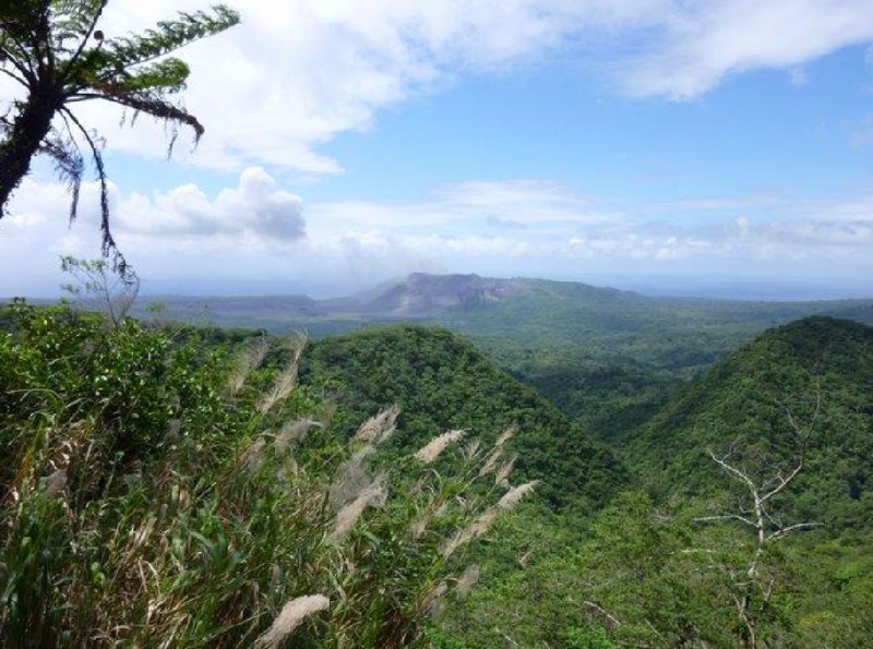 Panorama of the Yasur Vulcano, Pentecost Island, Vanuatu, Vanuatu