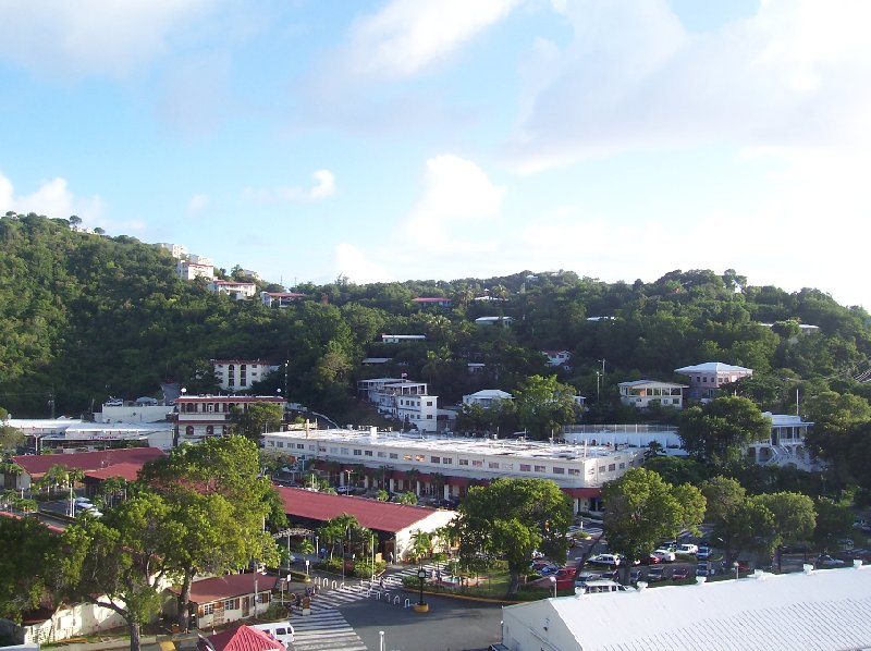 Pictures of Charlotte Amalie, the capital of St Thomas, United States Virgin Islands