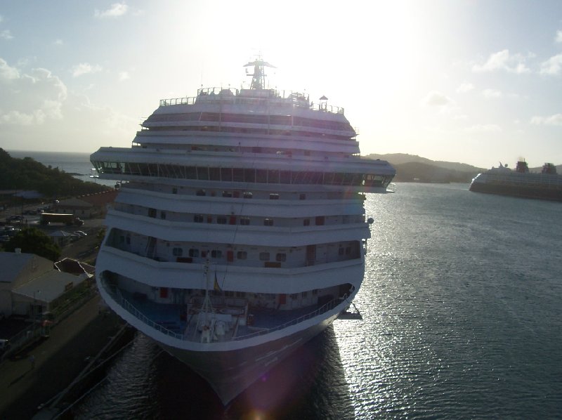 Cruise Ship in St Thomas, US Virgin Islands, United States Virgin Islands