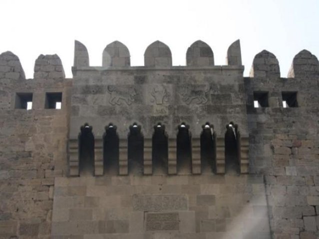 Photos of the Ramana castle near Baku, Azerbaijan, Azerbaijan