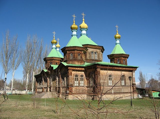 The Russian Orthodox Church nof Karakol, Kyrgyzstan, Kyrgyzstan