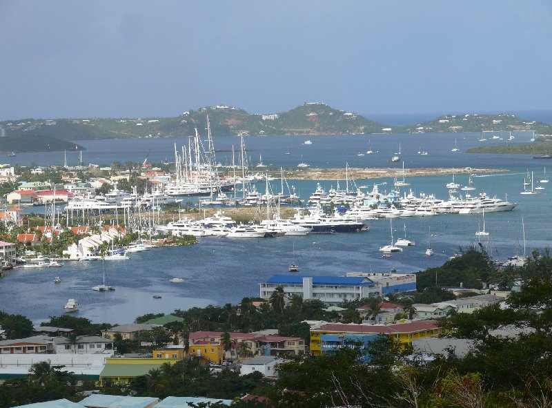 Panoramic pictures of Sint Maarten, Philipsburg Netherlands Antilles