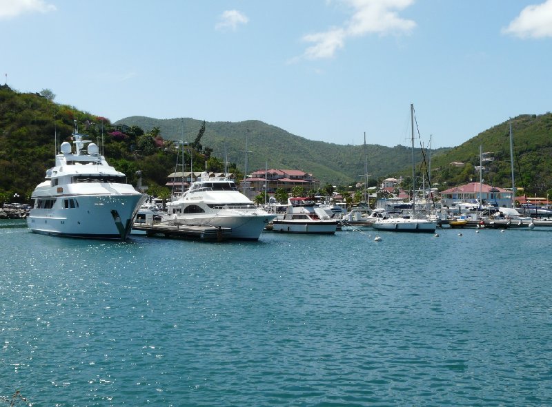 The boats in Marigot, St Martin, Netherlands Antilles