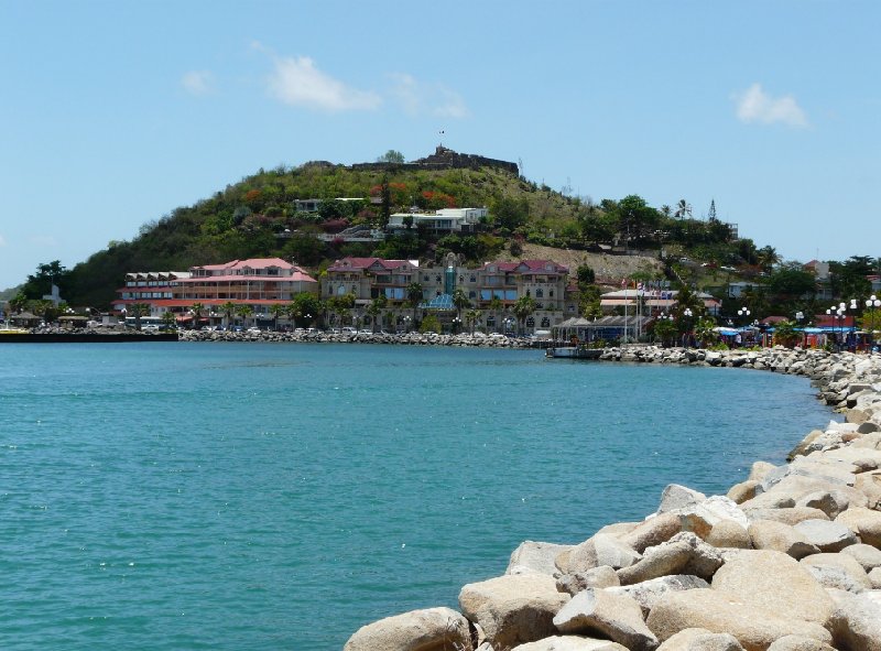 Photos of the harbour, Marigot, Netherlands Antilles