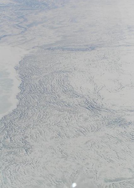 View from the plane, GreenlandLan, Tasiilaq Greenland