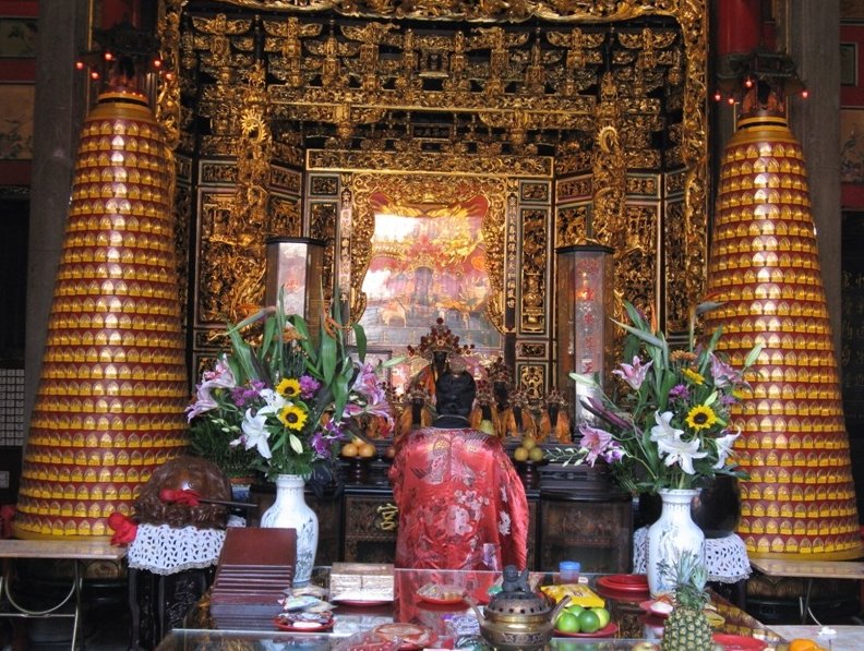 Qingshui Temple in the Wanhua District, Taipei, Taiwan