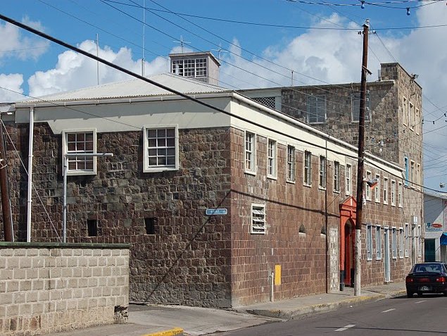 The prison in Basseterre, Saint Kitts and Nevis, Saint Kitts and Nevis