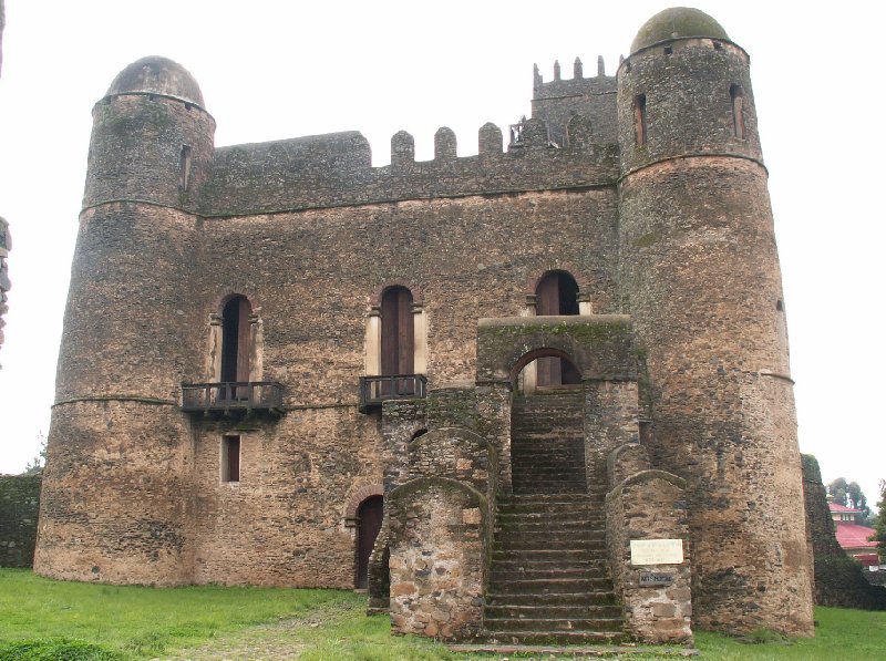 Panoramic pictures of the Fasilides Castle in Gondar, Ethiopia, Ethiopia