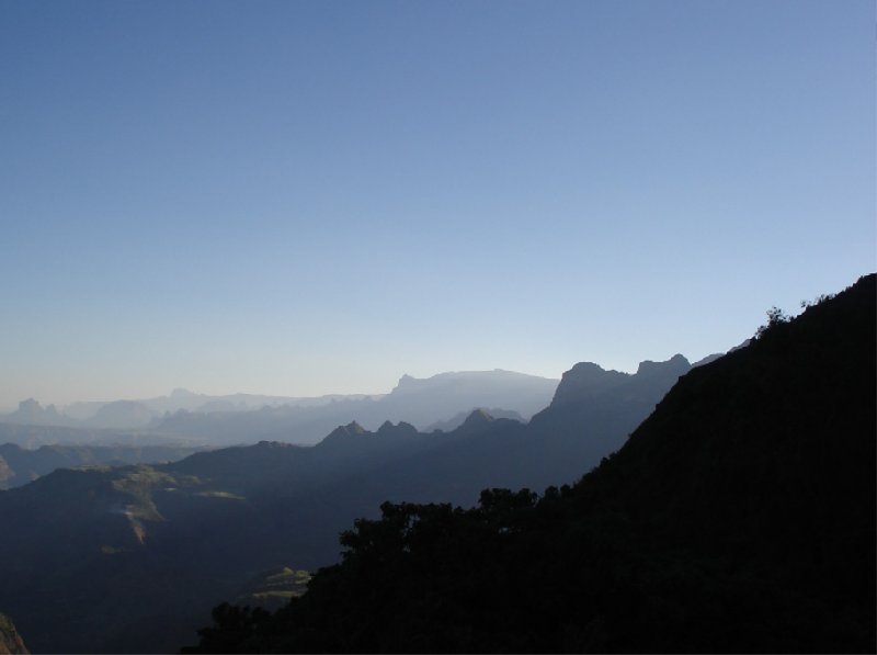 Panoramic photos of Simien Mountains NP, Ethiopia, Ethiopia