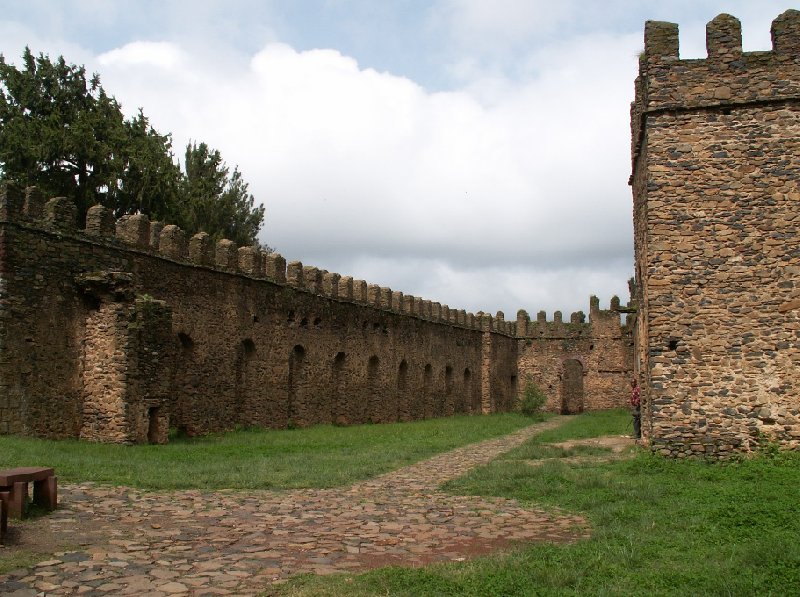 Gondar Ethiopia Pictures of Fasilides Castle in Gondar, Ethiopia