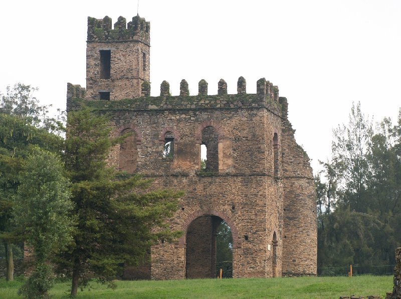 Gondar Ethiopia Fasilides Castle in Gondar, Ethiopia